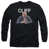 Image for Cheers Long Sleeve T-Shirt - Cliff Clavin