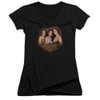 Image for Charmed Girls V Neck T-Shirt - Smokin'