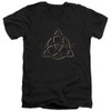 Image for Charmed T-Shirt - V Neck - Triple Linked Logo