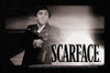 Image Closeup for Scarface T-Shirt - Whitefire