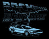 Image Closeup for Back to the Future T-Shirt - Ride the Lightning