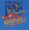 Image Closeup for Back to the Future T-Shirt - Nes Cover