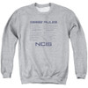 Image for NCIS Crewneck - Gibbs Rules