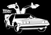 Image Closeup for Back to the Future T-Shirt - the Car