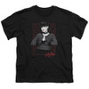 Image for NCIS Youth T-Shirt - Abby Webs