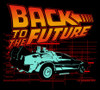 Image Closeup for Back to the Future T-Shirt - Hi Rez