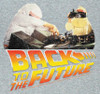 Image Closeup for Back to the Future T-Shirt - Working