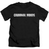 Image for Criminal Minds Kids T-Shirt - Show Logo