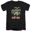 Image for Star Trek T-Shirt - V Neck - QUOGS Collage