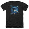 Image for Star Trek Heather T-Shirt - Starfleet Vessels