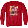 Image for Star Trek Crewneck - I Love a Man in Uniform