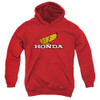 Image for Honda Youth Hoodie - Yellow Wing Logo