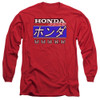 Image for Honda Long Sleeve T-Shirt - Kanji Racing