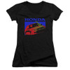Image for Honda Girls V Neck T-Shirt - Civic Bold