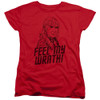 Image for Star Trek Woman's T-Shirt - The Wrath of Khan Feel My Wrath