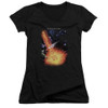Image for Star Trek Girls V Neck T-Shirt - The Undiscovered Country