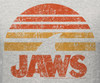 Image Closeup for Jaws 3/4 T-Shirt - Shark Sun