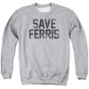 Image for Ferris Bueller's Day Off Crewneck - Save Ferris