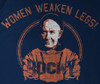 Image Closeup for Rocky T-Shirt - Women Weaken Legs