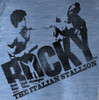 Image Closeup for Rocky T-Shirt - Halftone Logo