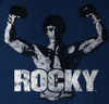 Image Closeup for Rocky T-Shirt - Classic Rocky Pose