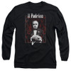 Image for The Godfather Long Sleeve Shirt - Sangue