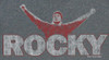 Image Closeup for Rocky T-Shirt - Arms Wide