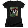Image for The Munsters Girls V Neck T-Shirt - Normal Family