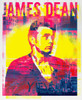 Image Closeup for James Dean T-Shirt - Pink Blue