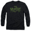 Image for The Munsters Long Sleeve T-Shirt - Distress Logo