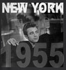 Image Closeup for James Dean Girls T-Shirt - New York '55