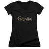 Image for Grimm Girls V Neck T-Shirt - Logo