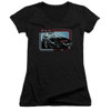 Image for Knight Rider Girls V Neck T-Shirt - KITT