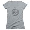 Image for Parks & Rec Girls V Neck T-Shirt - Pawnee Seal