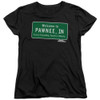Image for Parks & Rec Woman's T-Shirt - Pawnee Sign