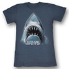 Jaws Shark Face Girls T-Shirt