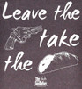 Image Closeup for Godfather T-Shirt - Leave the Gun Take the Cannoli