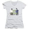 Image for Psych Girls V Neck T-Shirt - Bump It