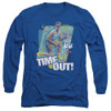 Image for Saved by the Bell Long Sleeve T-Shirt - Time Out