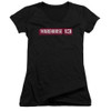 Image for Warehouse 13 Girls V Neck T-Shirt - Logo