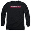 Image for Warehouse 13 Long Sleeve T-Shirt - Logo