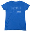 Image for Warehouse 13 Woman's T-Shirt - Tesla Gun