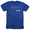 Image for Warehouse 13 Heather T-Shirt - Tesla Gun