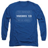 Image for Warehouse 13 Long Sleeve T-Shirt - Blueprint Logo
