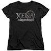 Image for Xena Warrior Princess Woman's T-Shirt - Battered Logo