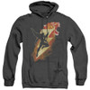 Image for Shazam Movie Heather Hoodie - Tiger Bolt