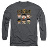 Image for Shazam Movie Long Sleeve Shirt - Chibi Group