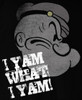 Image Closeup for Popeye T-Shirt - Profile I Y'am