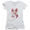 Image for Dexter Girls V Neck T-Shirt - Tools of the Trade