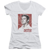 Image for Dexter Girls V Neck T-Shirt - Poster